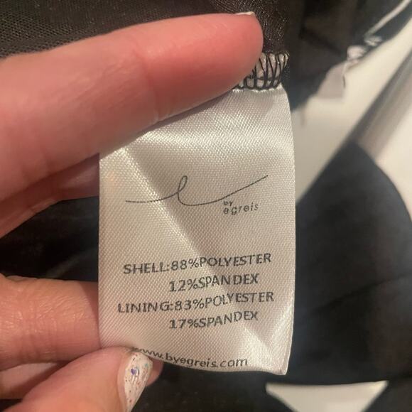 ByEgries Sloane Bodysuit Black Size Small NWT - Picture 6 of 11